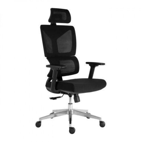 Kancelářská ergonomická židle NERO XXL — černá