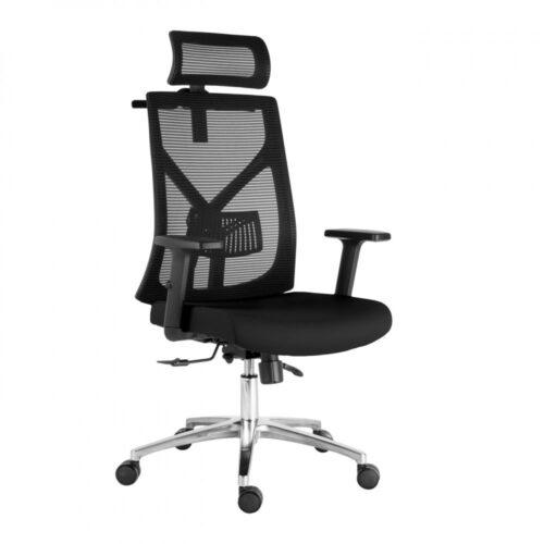 Kancelářská ergonomická židle UNI — černá