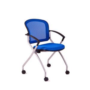 Officepro Metis židle Modrá DK 90